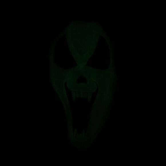 VTG Easter Unlimited Scream Ghost Face Vampire Teeth Halloween Mask glow in dark - Picture 2 of 6